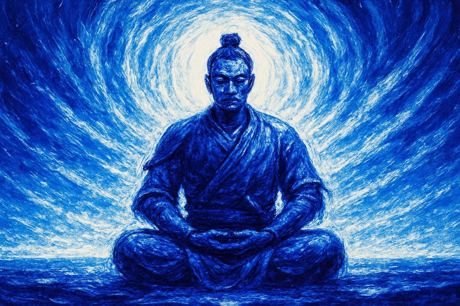 Il blu, un colore divino.
