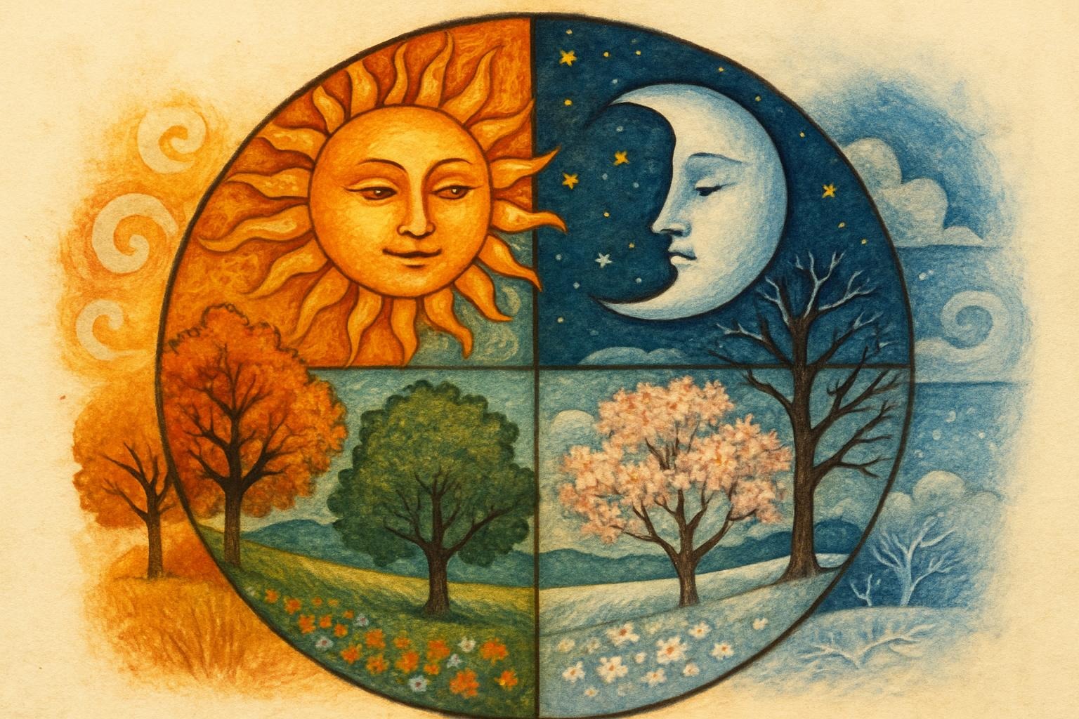 I Mesi dell’Anno nella Numerologia Tantrica: Un Viaggio tra Numeri e Stagioni