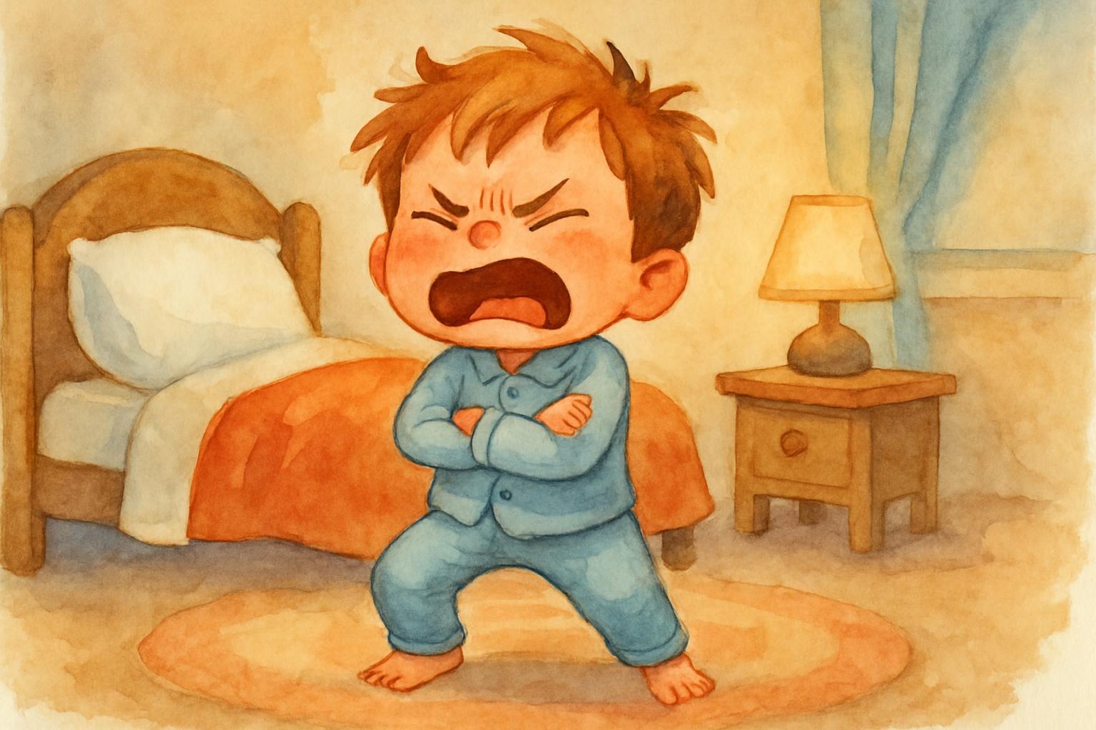 I capricci prima di andare a letto la sera
